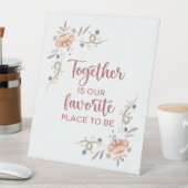 Signe De Table Ensemble est notre endroit préféré pour être (In SItu)