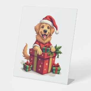 Signe De Table Enveloppe cadeau Golden Retriever
