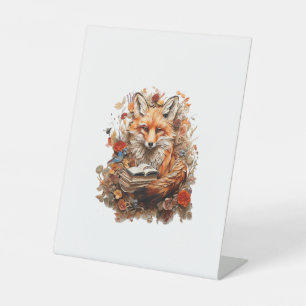 Signe De Table Esthétique Cottagecore avec livre mignon Goblincor