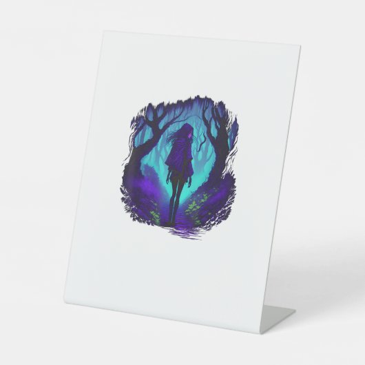 Signe De Table Esthétique Fey Gothique Emo Goblincore  Graphisme  (Recto)