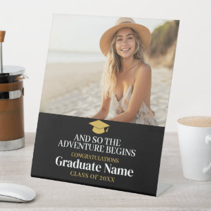 Signe De Table Et Donc Aventure Attend - Photo Moderne Graduation