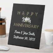 Signe De Table Etoile personnalisable pour un bon anniversaire (In SItu)