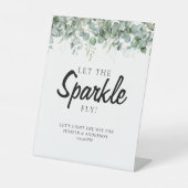 Signe De Table Eucalyptus Mariage scintillant (Recto)