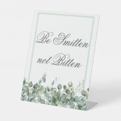Signe De Table Eucalyptus verdure - Be Smitten not Bitten (Recto)