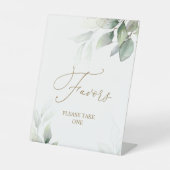 Signe De Table Eucalyptus Vert favorise Table Tente Signal (Recto)