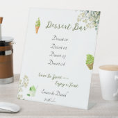 Signe De Table Eucalyptus & White Florals Botanical Wedding (In SItu)