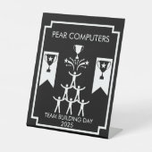 Signe De Table Événement de l'équipe du personnel de l'entreprise (Recto)