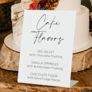 Signe De Table Événements Mariages Cake Flavours