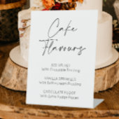 Signe De Table Événements Mariages Cake Flavours