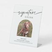 Signe De Table EVERLEIGH Pet Signature Boire Mariage 8x10 (Recto)