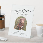 Signe De Table EVERLEIGH Pet Signature Boire Mariage 8x10 (In SItu)