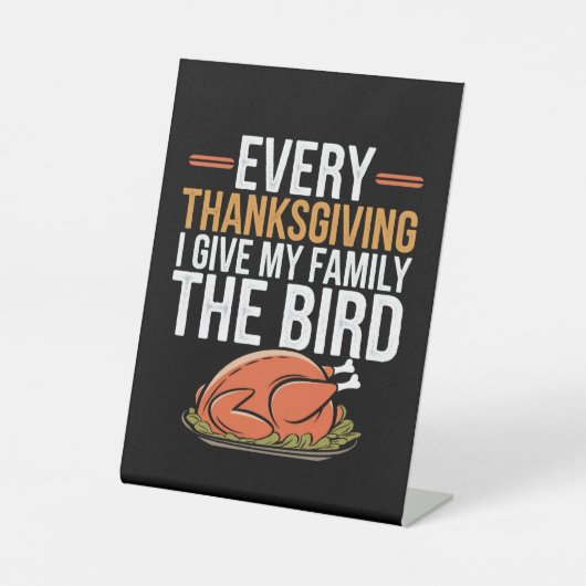 Signe De Table Every Thanksgiving (Recto)