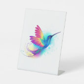 Signe De Table Exotic Rainbow Hummingbird (Recto)