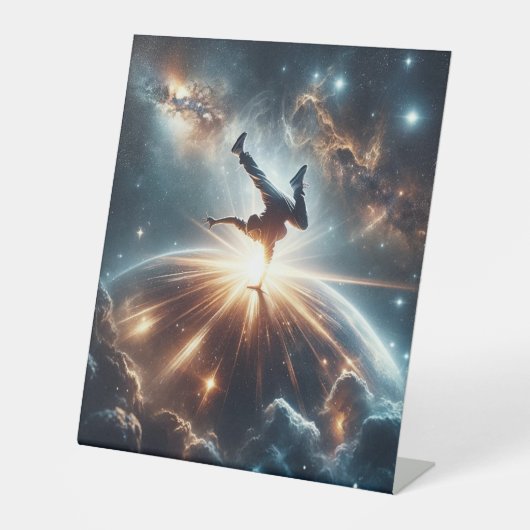 Signe De Table Explosion de rupture galactique dans l'espace prof (Recto)