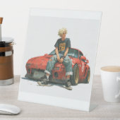 Signe De Table expositor en l de coche modificado (In SItu)