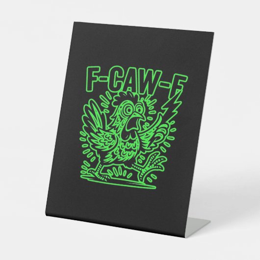 Signe De Table F-Caw-F Attitude Classic Cool Unique (Recto)