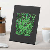 Signe De Table F-Caw-F Attitude Classic Cool Unique (In SItu)