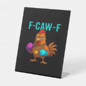 Signe De Table F-Caw-F Chicken Classic Minimal Clean (Recto)