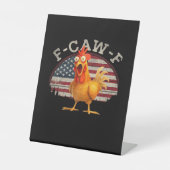 Signe De Table F-Caw-F Chicken Classic Minimal Clean (Recto)