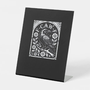 Signe De Table F-Caw-F Crow Aesthetic Casual