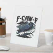 Signe De Table F-Caw-F Crow Essential Retro Classic (In SItu)