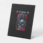 Signe De Table F-Caw-F Crow Humorous Graphic (Recto)