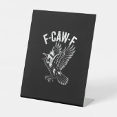 Signe De Table F-Caw-F Crow Retro Classic (Recto)