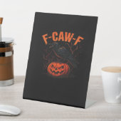 Signe De Table F-Caw-F Halloween Tendance Décontracté (In SItu)