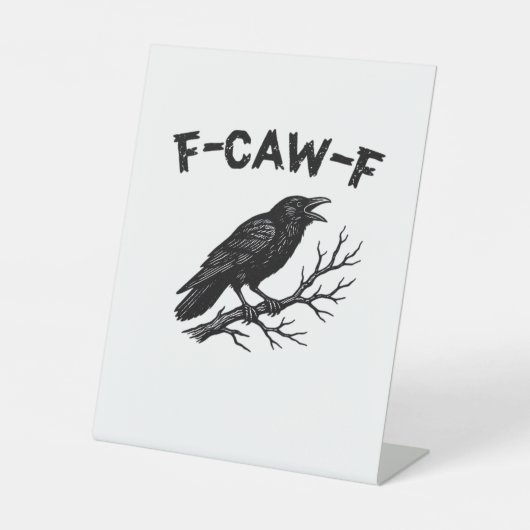 Signe De Table F-Caw-F Minimal Clean (Recto)