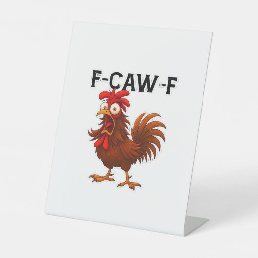 Signe De Table F-Caw-F Poulet Classique (Recto)