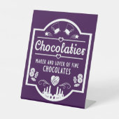 Signe De Table Fabricant de chocolatier (Recto)