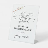 Signe De Table Faisons-nous griller S'more Marshmallow (Recto)