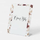 Signe De Table Fall Wildflowers Floral Wedding (Recto)