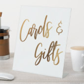 Signe De Table Faux Gold Décontracté Cartes et Cadeaux (In SItu)