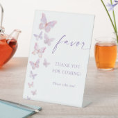 Signe De Table Faveur papillon (In SItu)