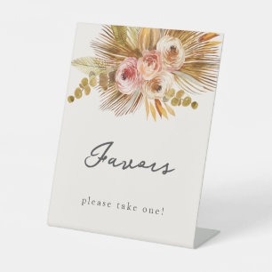 Signe De Table Faveurs Vintages florales tropicales