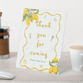 Signe De Table Favori Fête des mariées citron (In SItu)