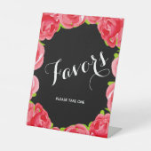 Signe De Table Favorise le Parti du Derby des Roses Rouges (Recto)