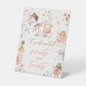 Signe De Table Fée Princesse Whimsical Anniversaire Douceurs Et T (Recto)
