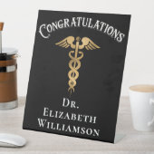 Signe De Table Félicitations Infirmière Dentiste Docteur Médicale (In SItu)