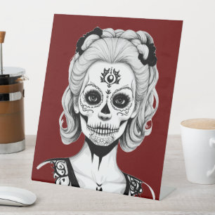 SIGNE DE TABLE FEMME SKULLHEAD