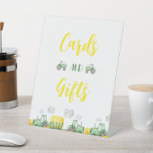 Signe De Table Ferme de tracteurs verts Cartes et cadeaux d'anniv (In SItu)
