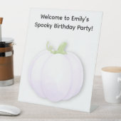 Signe De Table Fête d'anniversaire d'Halloween | Conception Citro (In SItu)