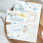 Signe De Table Fête de Bébé à peine attendu