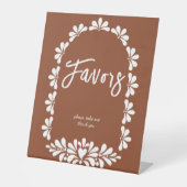 Signe De Table fête de la fête mexicaine de la terre cuite talave (Recto)