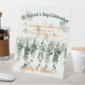 Signe De Table Fête de la Saint-Patrick (In SItu)