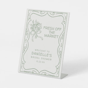 Signe De Table Fête de mariage champêtre Fresh Off The Market