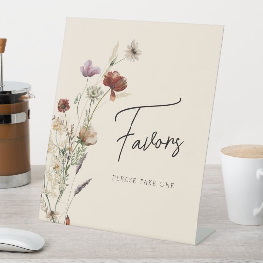 Signe De Table Fête des mariées Boho Fleur sauvage Faveurs (In SItu)