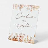 Signe De Table Fête des mariées Citrouille Boho Fall (Recto)