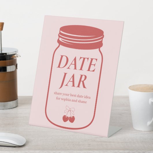 Signe De Table Fête des mariées Coquette Jeu Date Idée de nuit (In SItu)